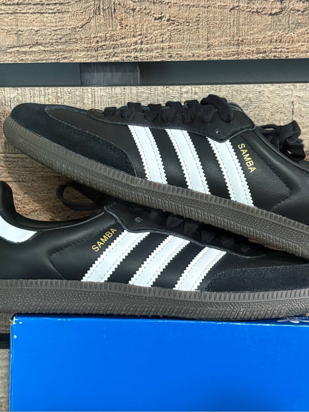 adidas Samba Low-Profile Black with White Stripes unisex
